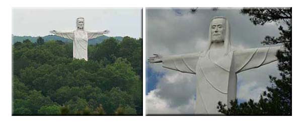 Christ of the Orzarks Statue